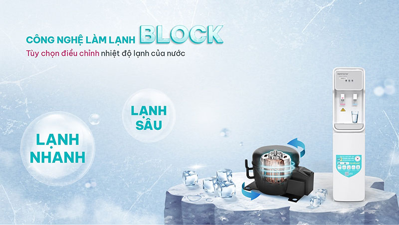 may loc va lam nong lanh nuoc korihome wpk 966 3